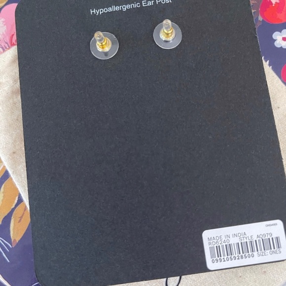 NWT J.Crew Super Fun Raffia Wrapped Earrings - Picture 3 of 3